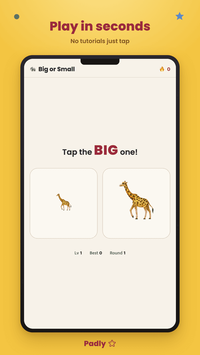 Padly: Brain Games & Puzzles screenshot 1