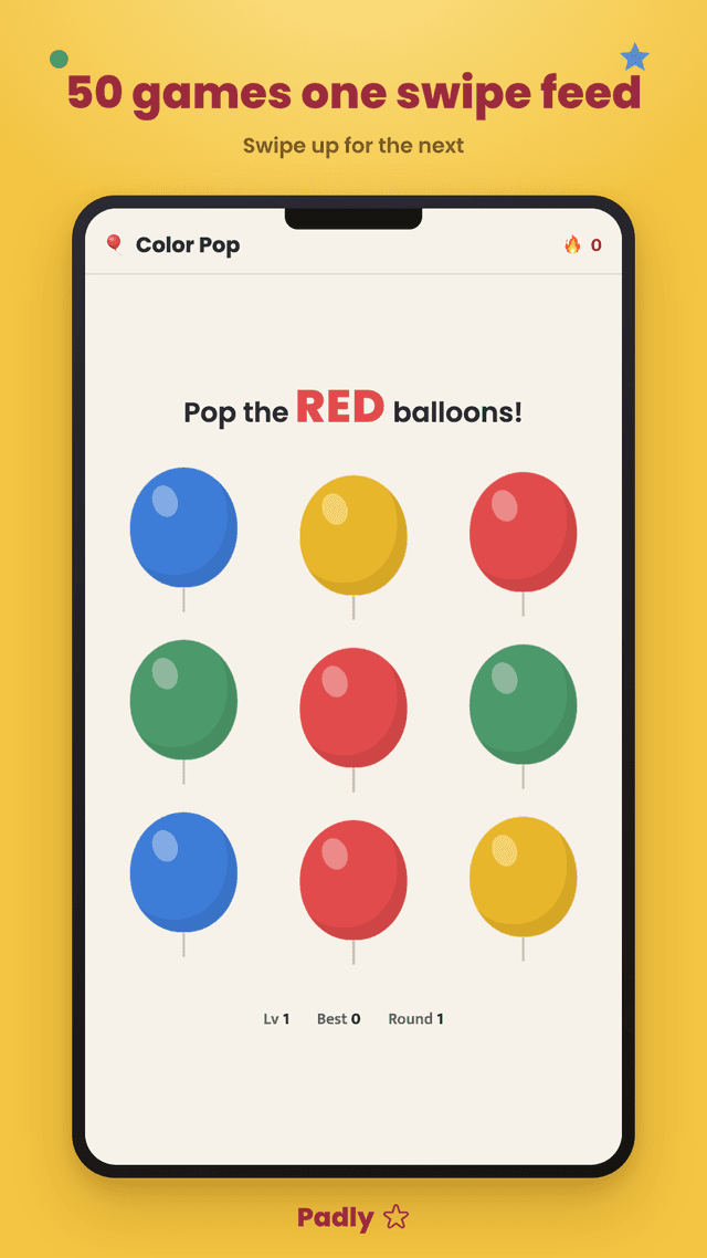 Padly: Brain Games & Puzzles screenshot 2